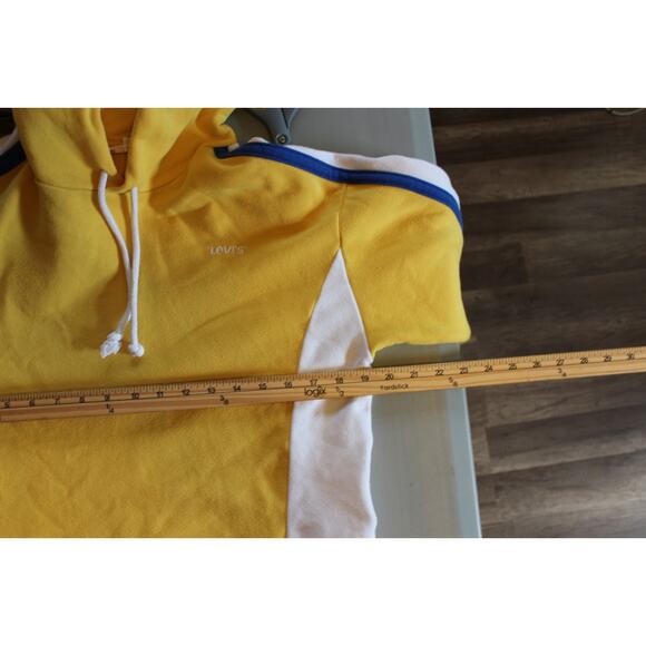 Levi's Women's Color Block Long Sleeve Pullover Drawstring Hoodie Size Small - Picture 6 of 11